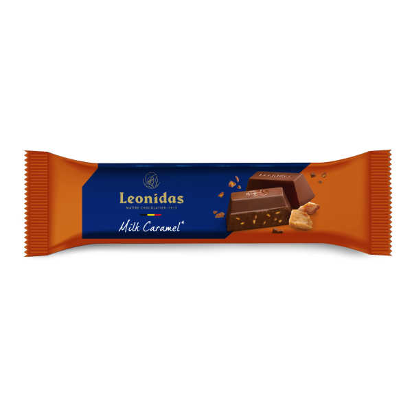 Barre caramel chocolat au lait